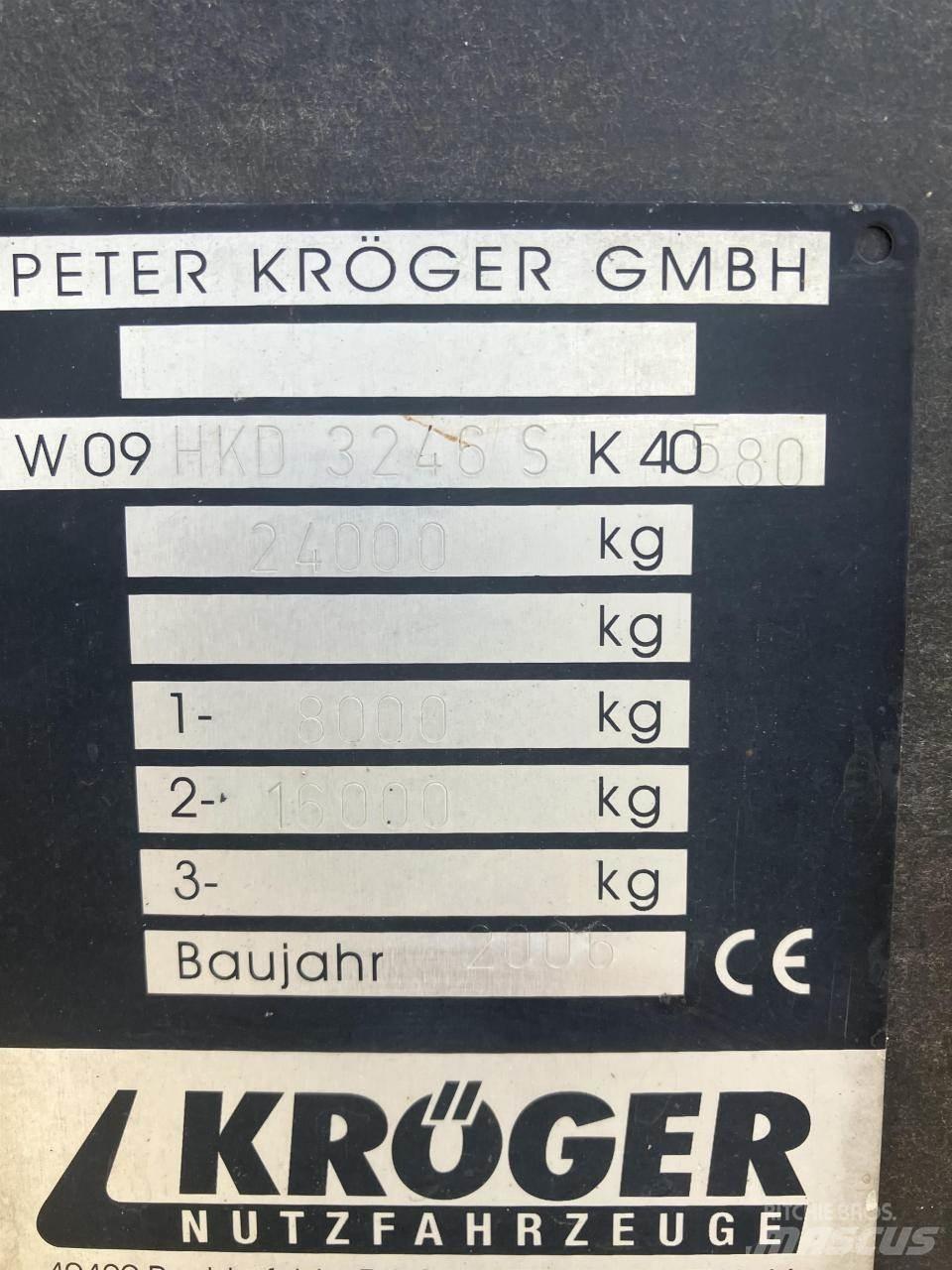 Kröger HKD 402 Tipper trailers