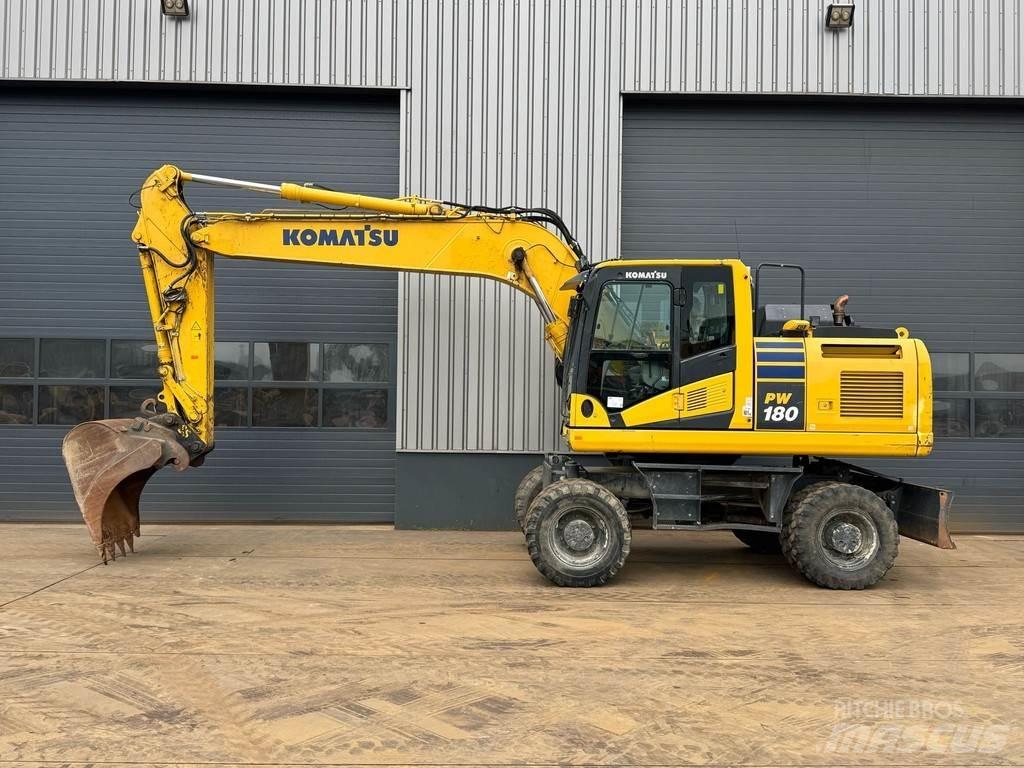 Komatsu PW180-11 Wheeled excavators