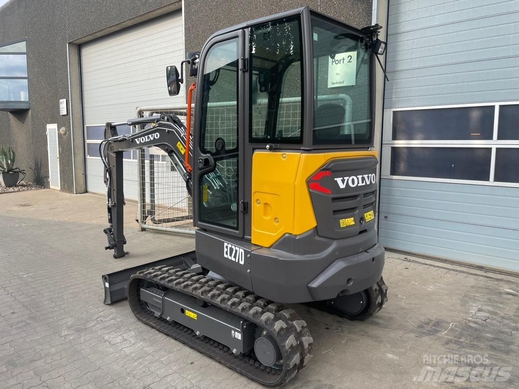 Volvo EC27D Mini excavators < 7t (Mini diggers)