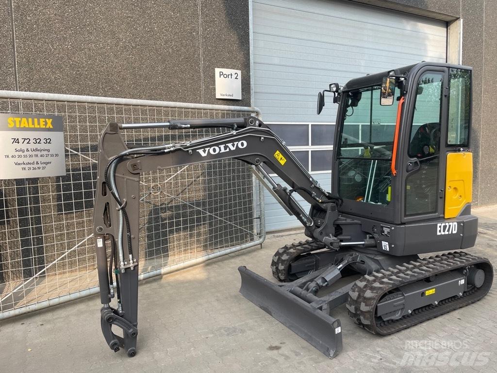 Volvo EC27D Mini excavators < 7t (Mini diggers)