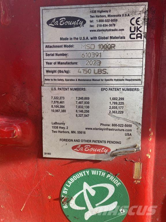 Labounty MSD1000R Cutters