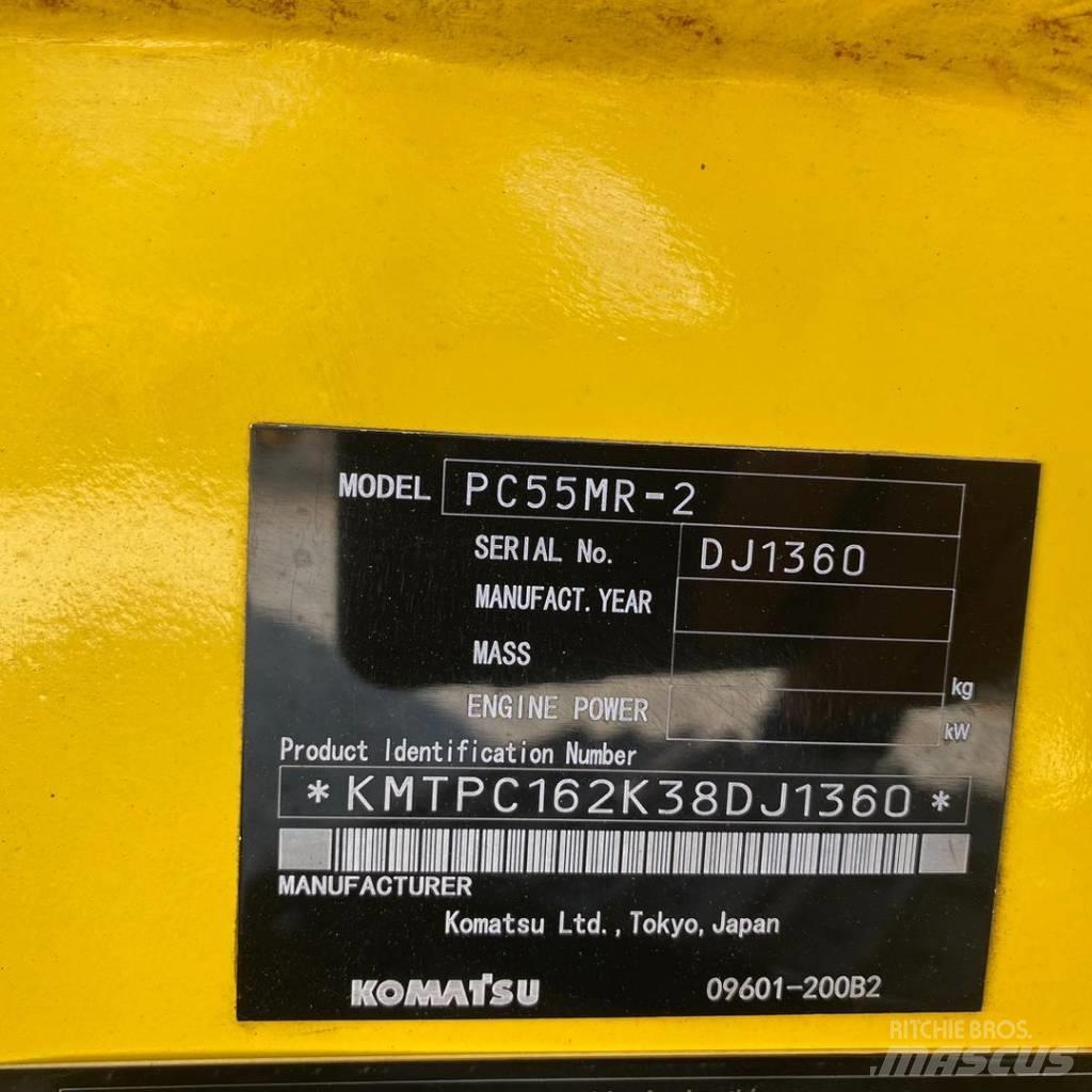 Komatsu PC 55 Crawler excavators