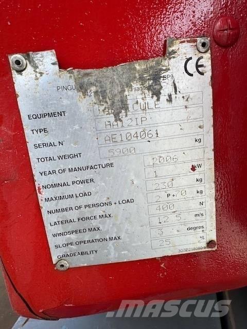 Haulotte HA 12 IP Articulated boom lifts