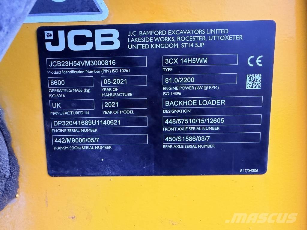 JCB 3 CX Backhoe loaders