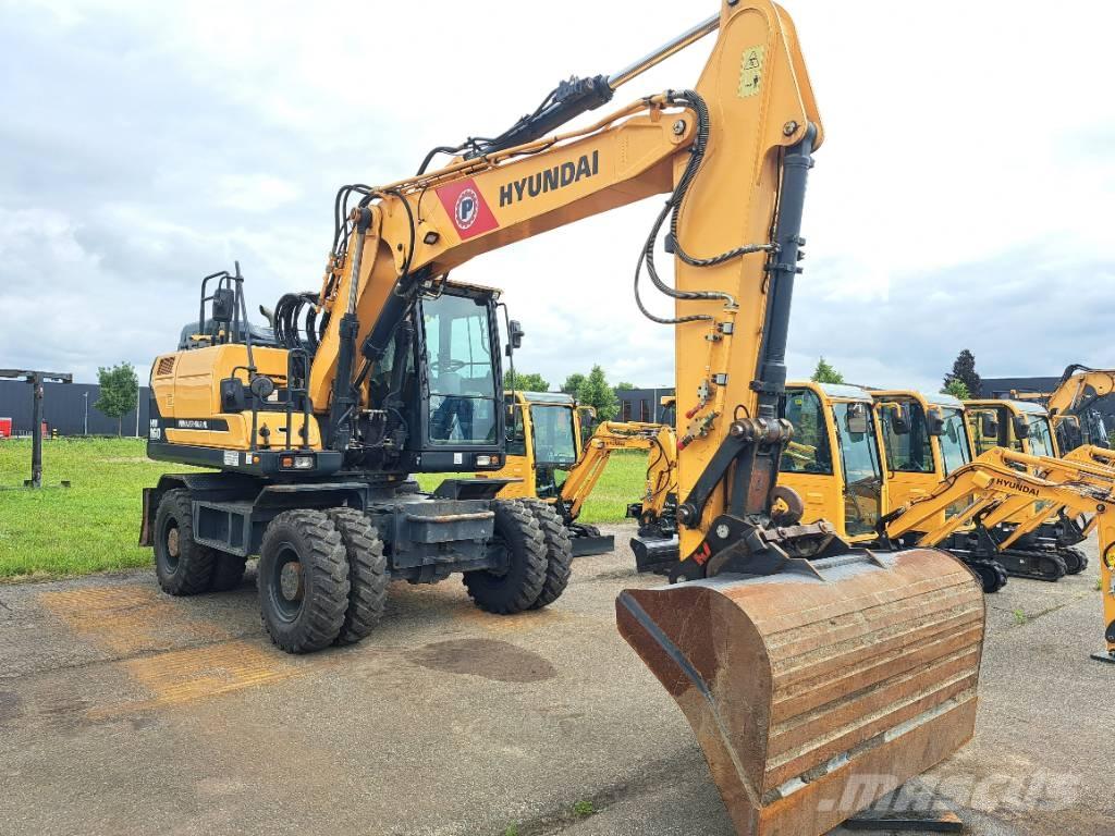Hyundai HW 160 Wheeled excavators