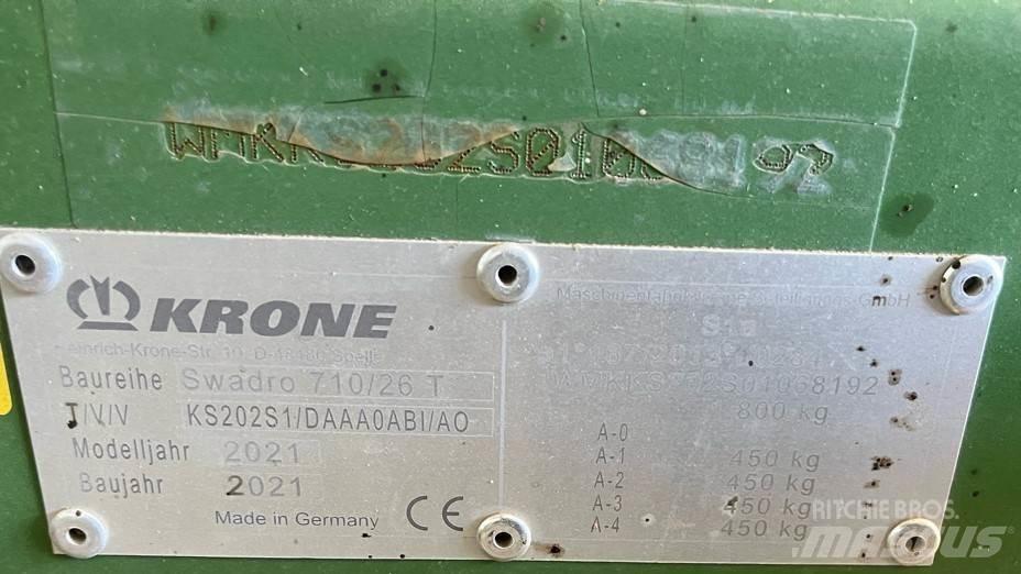 Krone 710/26T Windrowers