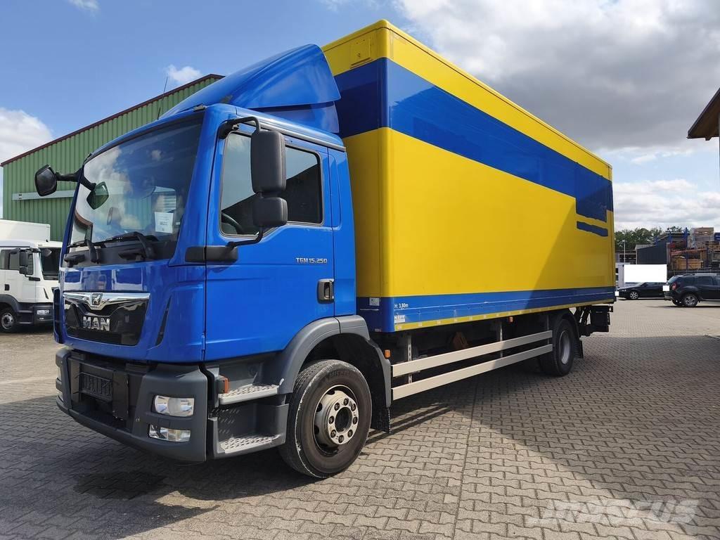 MAN TGM 15.250 Box body trucks
