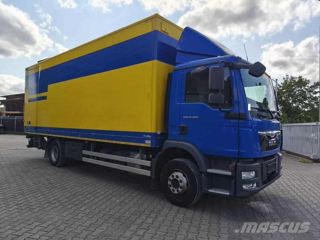 MAN TGM 15.250 Box body trucks