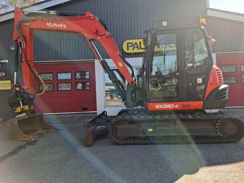 Kubota KX 080-4 Midi excavators  7t - 12t