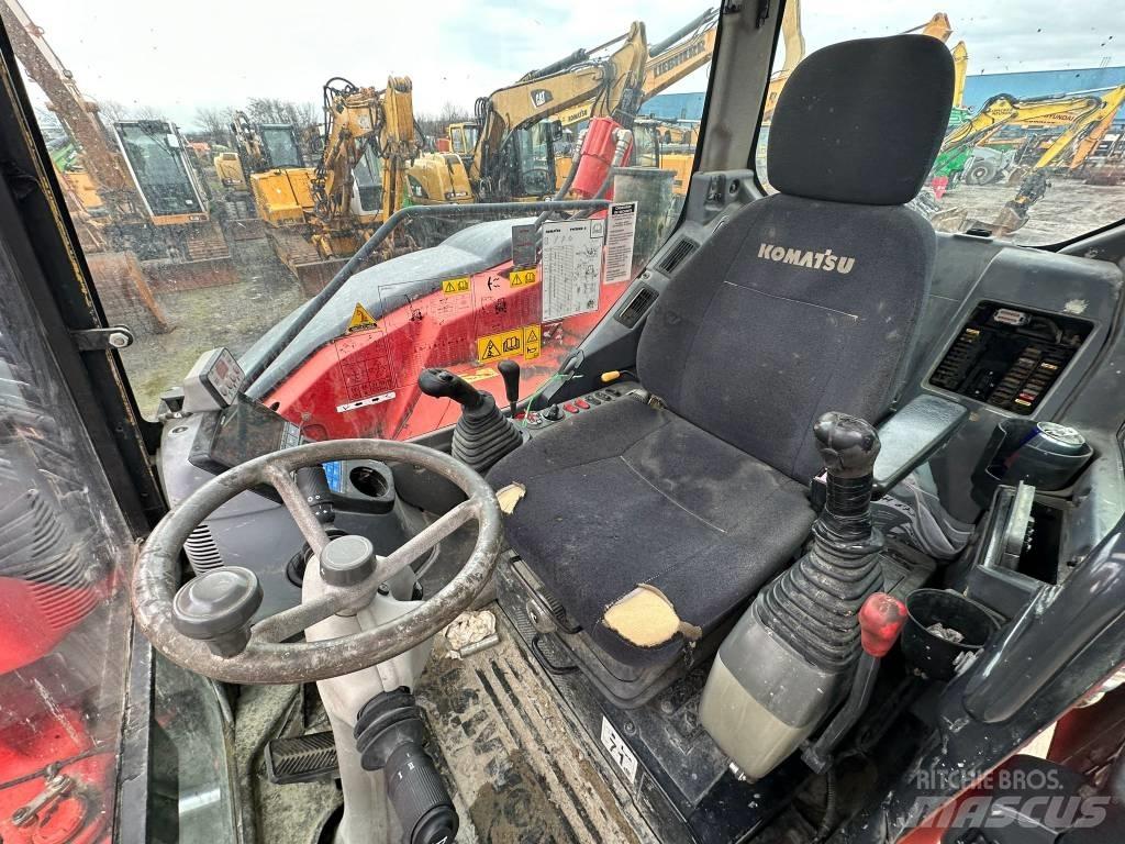 Komatsu PW98MR-8 Wheeled excavators