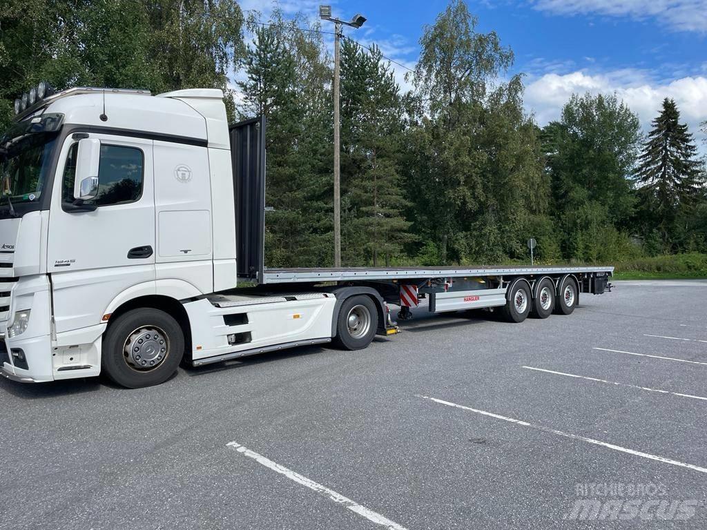 Hangler SDS-H 390 Flatbed/Dropside semi-trailers