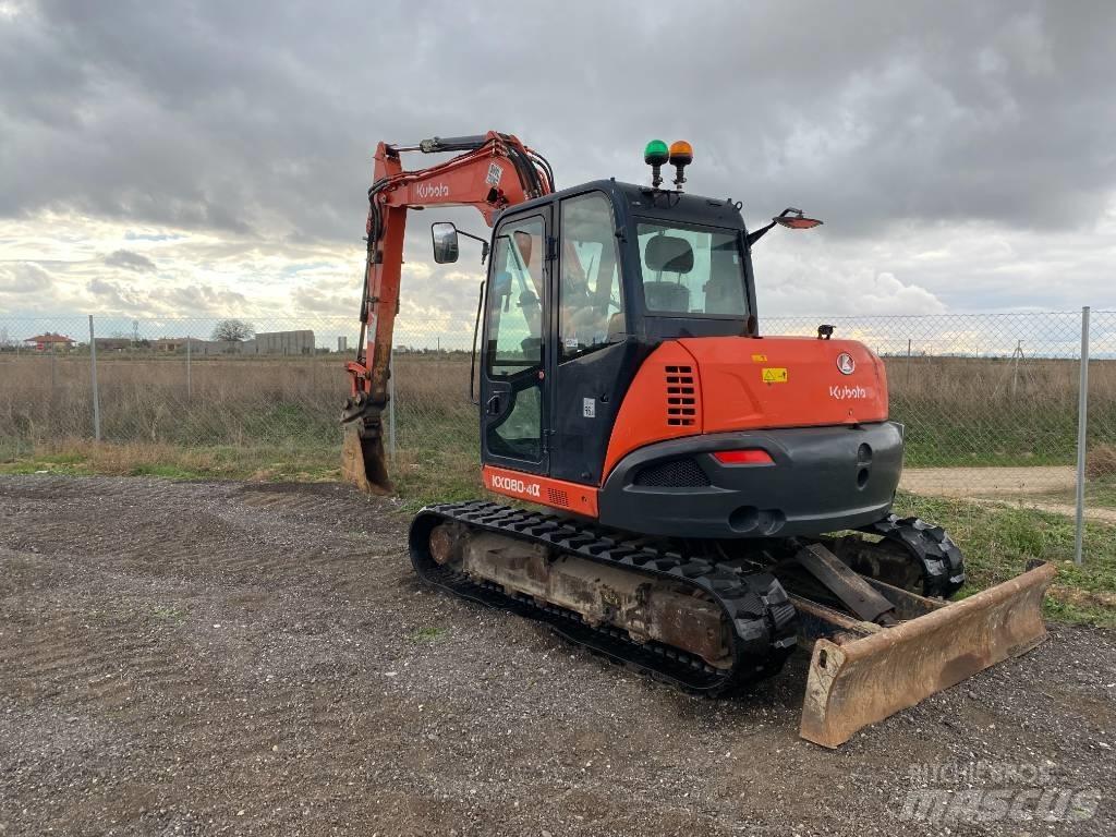 Kubota KX 080-4 Midi excavators  7t - 12t