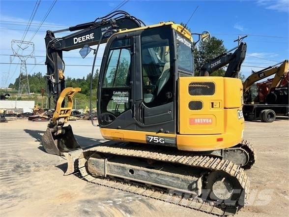 John Deere 75G Crawler excavators