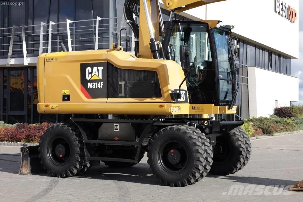 CAT M 314 F Wheeled excavators