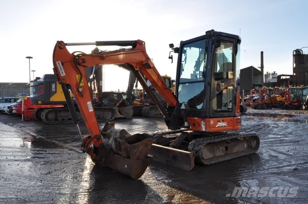 Hitachi ZX 26 U-6 CR Mini excavators < 7t (Mini diggers)