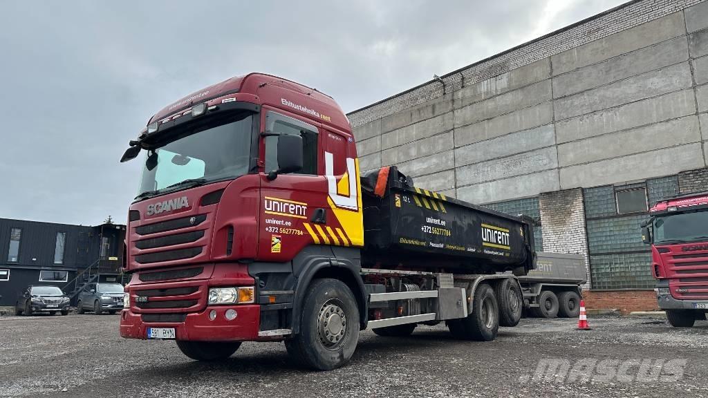 Scania R 480 Hook lift trucks