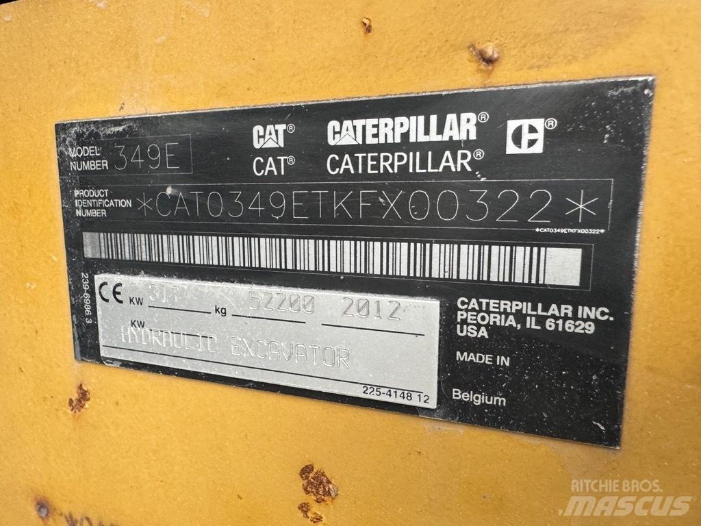 CAT 349 E Crawler excavators