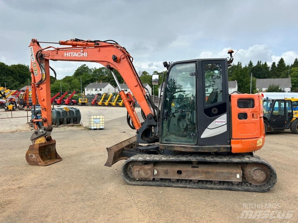 Hitachi ZX85 USB-5 Midi excavators  7t - 12t