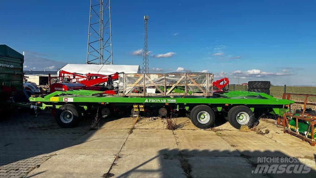 Pronar T 026 Bale trailers