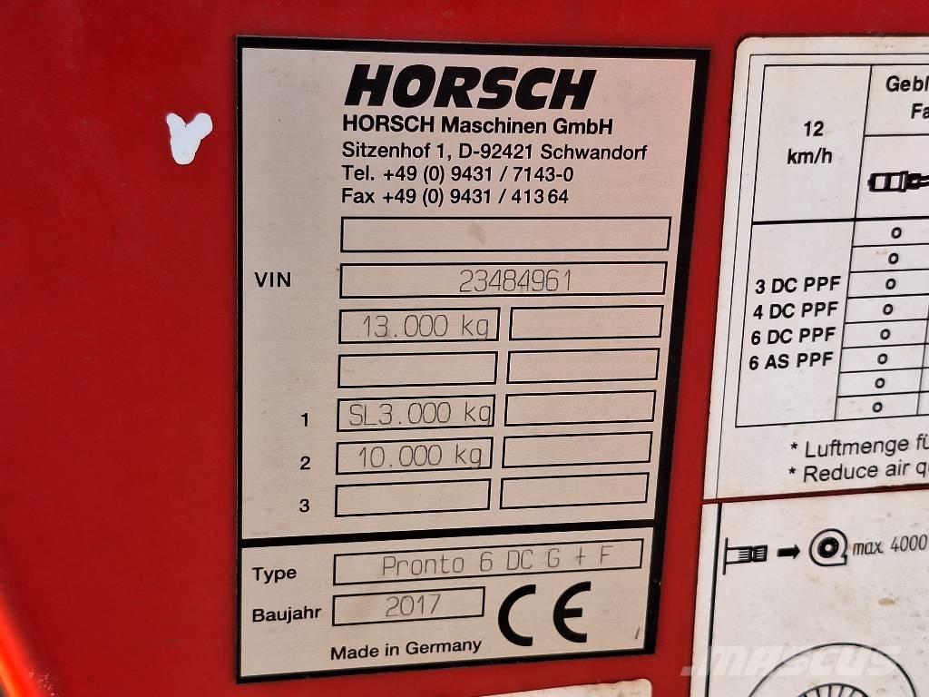 Horsch Pronto 6 DC Drills