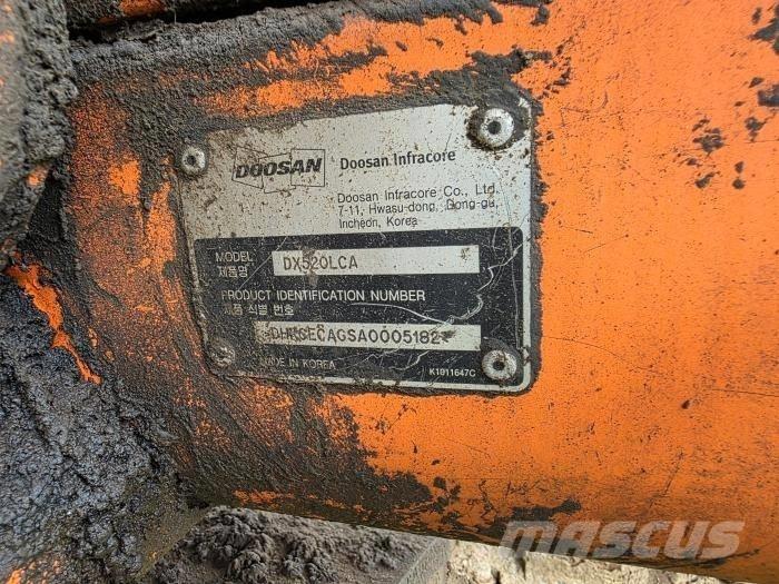 Doosan DX 520 LC Crawler excavators
