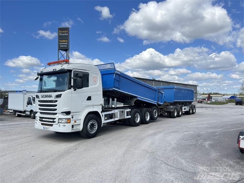Scania R 580 8X4 Tipper trucks