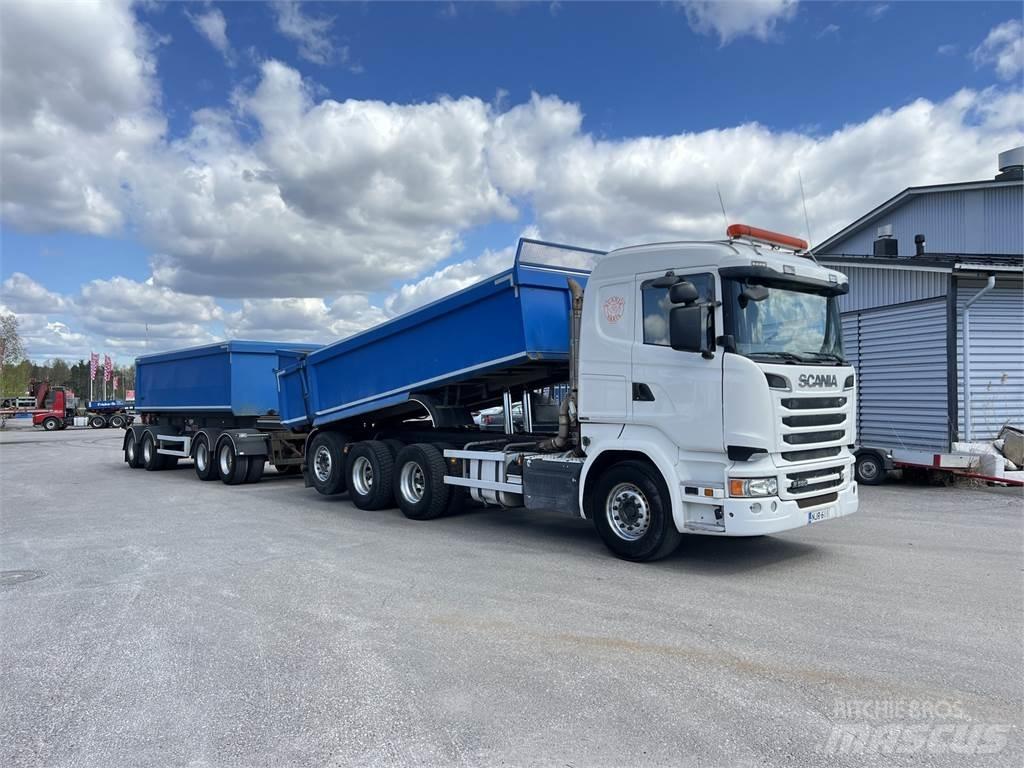 Scania R 580 8X4 Tipper trucks