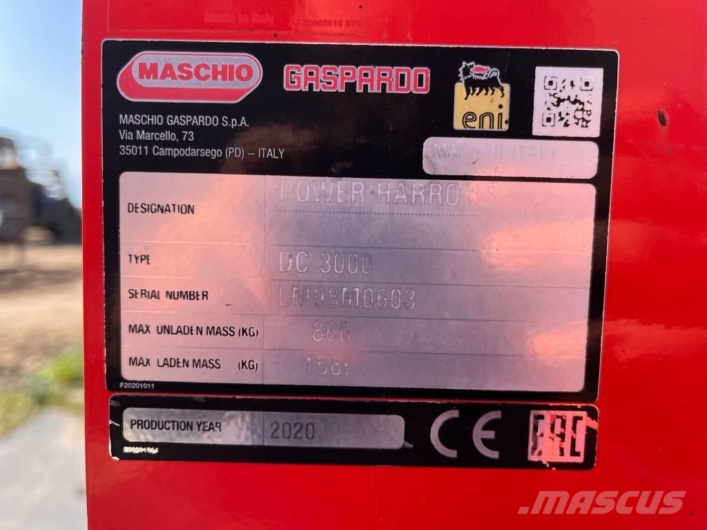 Maschio DC 3000 Power harrows and rototillers