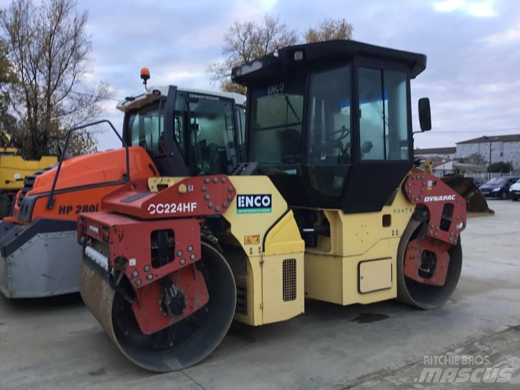 Dynapac CC 224 HF Twin drum rollers