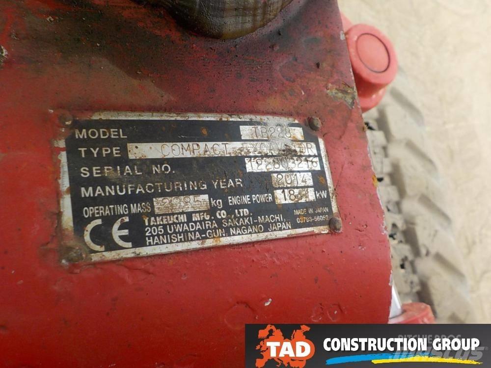 Takeuchi TB228 Mini excavators < 7t (Mini diggers)
