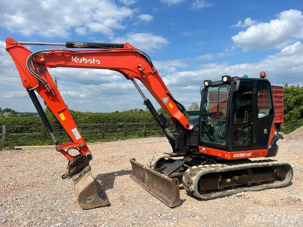 Kubota KX 80-4 Midi excavators  7t - 12t