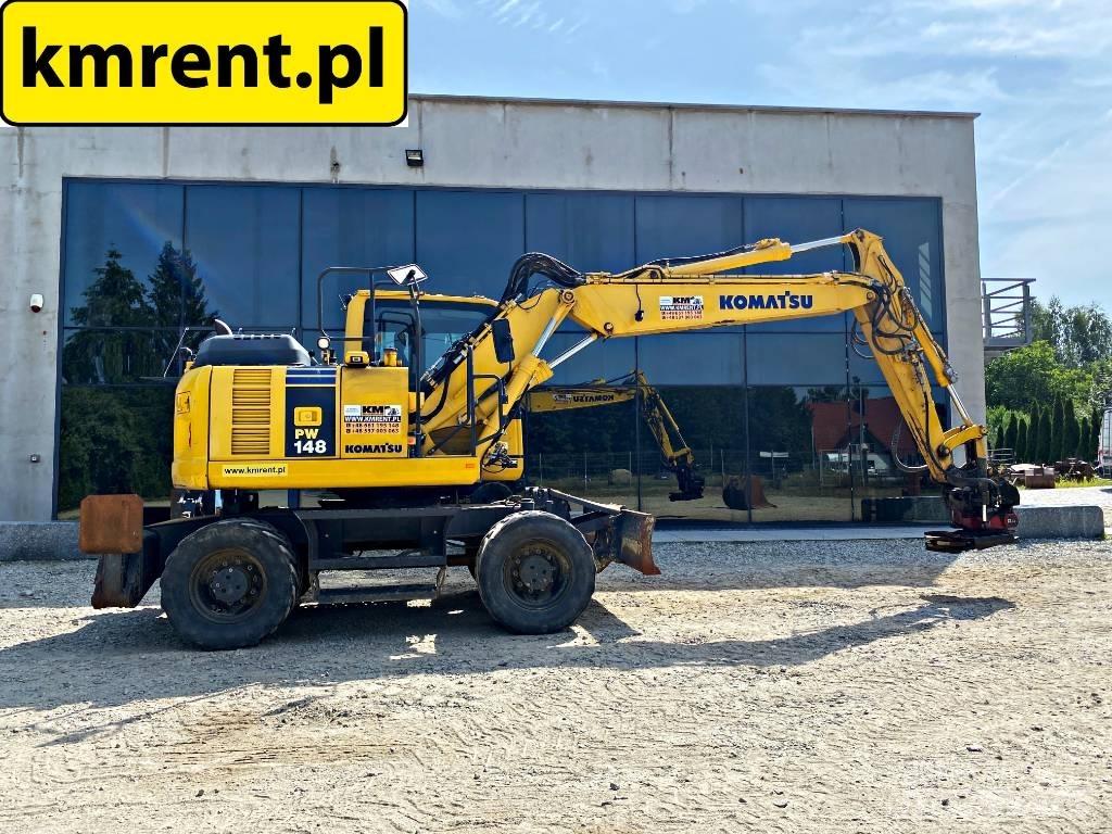 Komatsu PW 148-8 Wheeled excavators