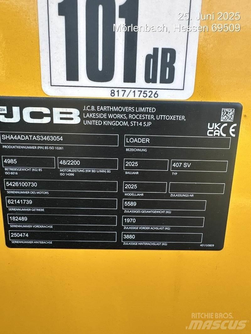 JCB 407 Wheel loaders
