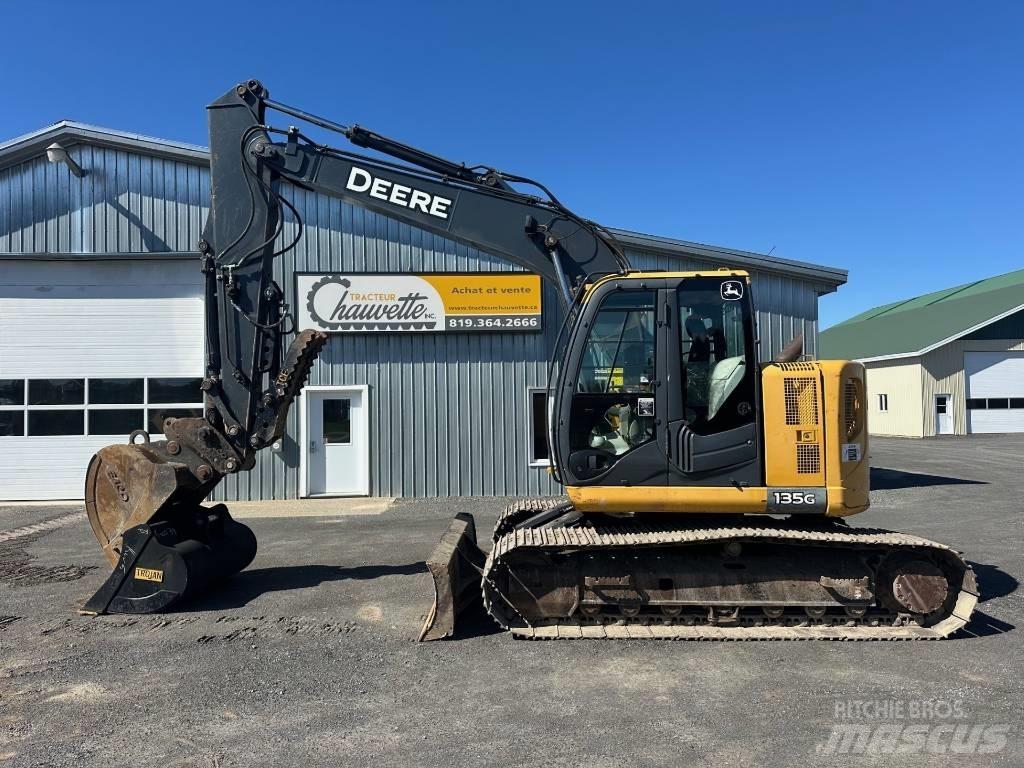 John Deere 135 G Crawler excavators