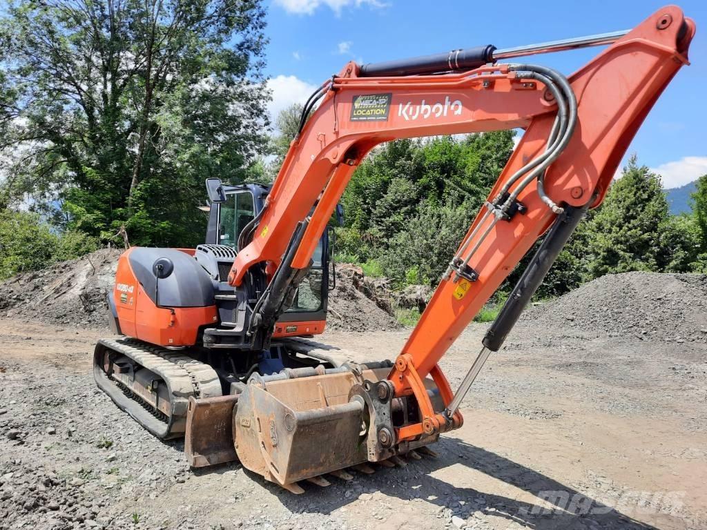 Kubota KX 080-4 Midi excavators  7t - 12t