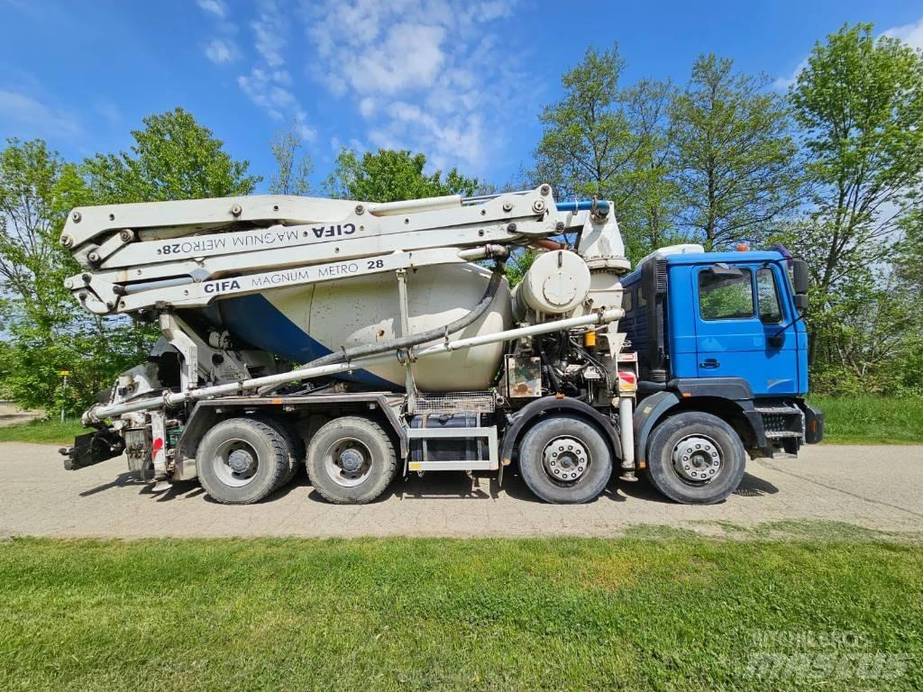 MAN F 2000 (41.410) Concrete pump trucks