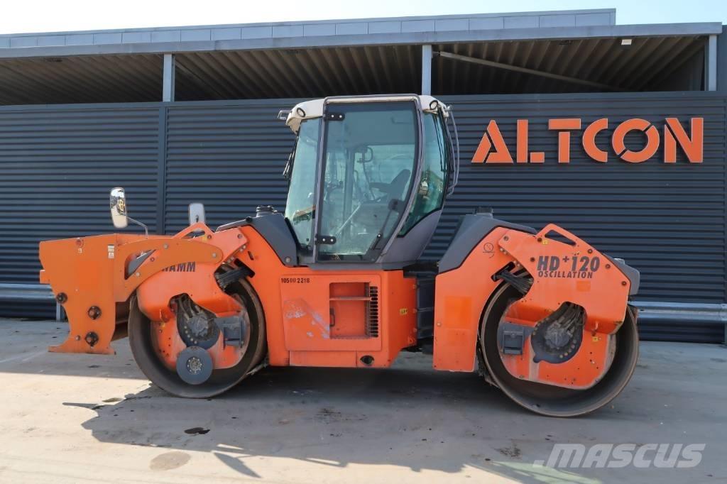 Hamm HD+ 120 VO Twin drum rollers