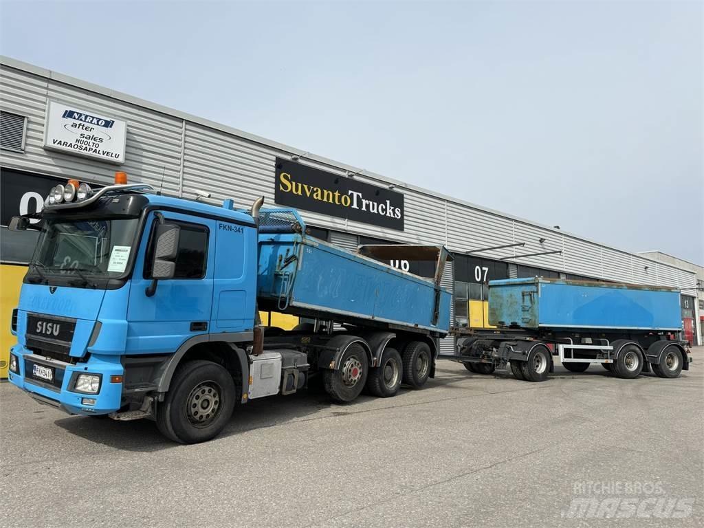 Sisu DK12M 8X4 Tipper trucks