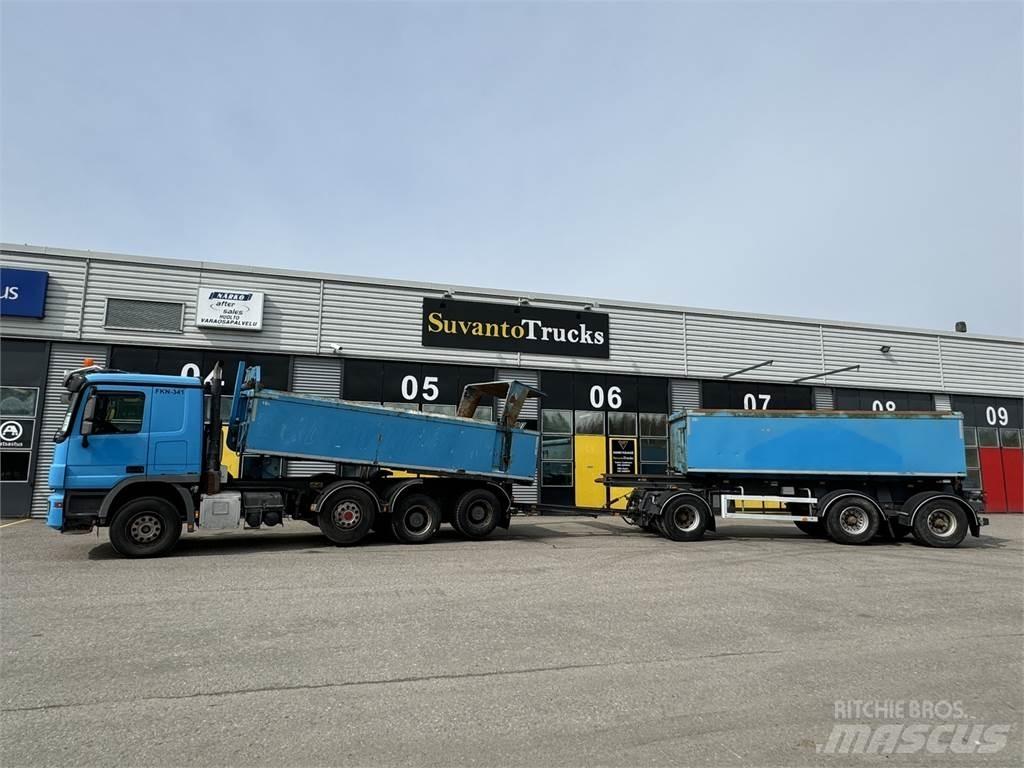 Sisu DK12M 8X4 Tipper trucks