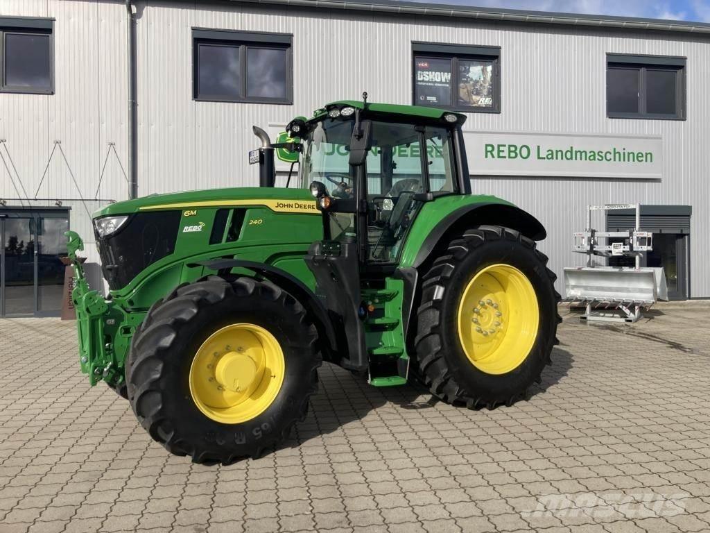 John Deere 6M 240 Tractors