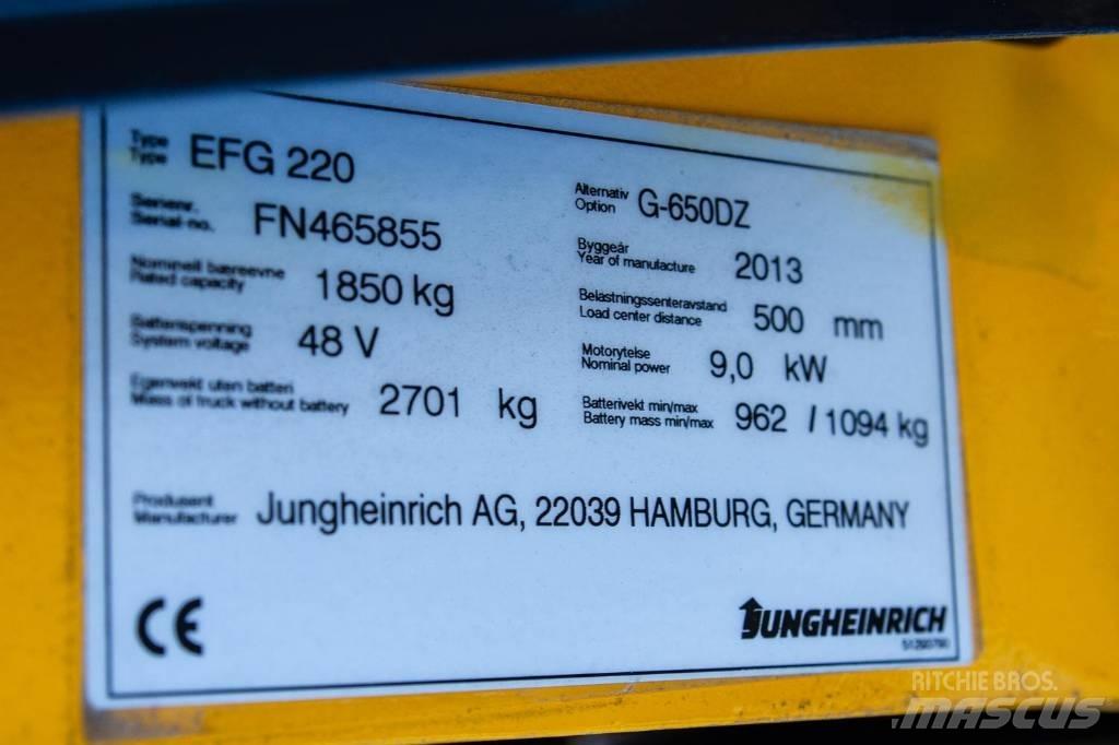 Jungheinrich EFG 220 Electric forklift trucks