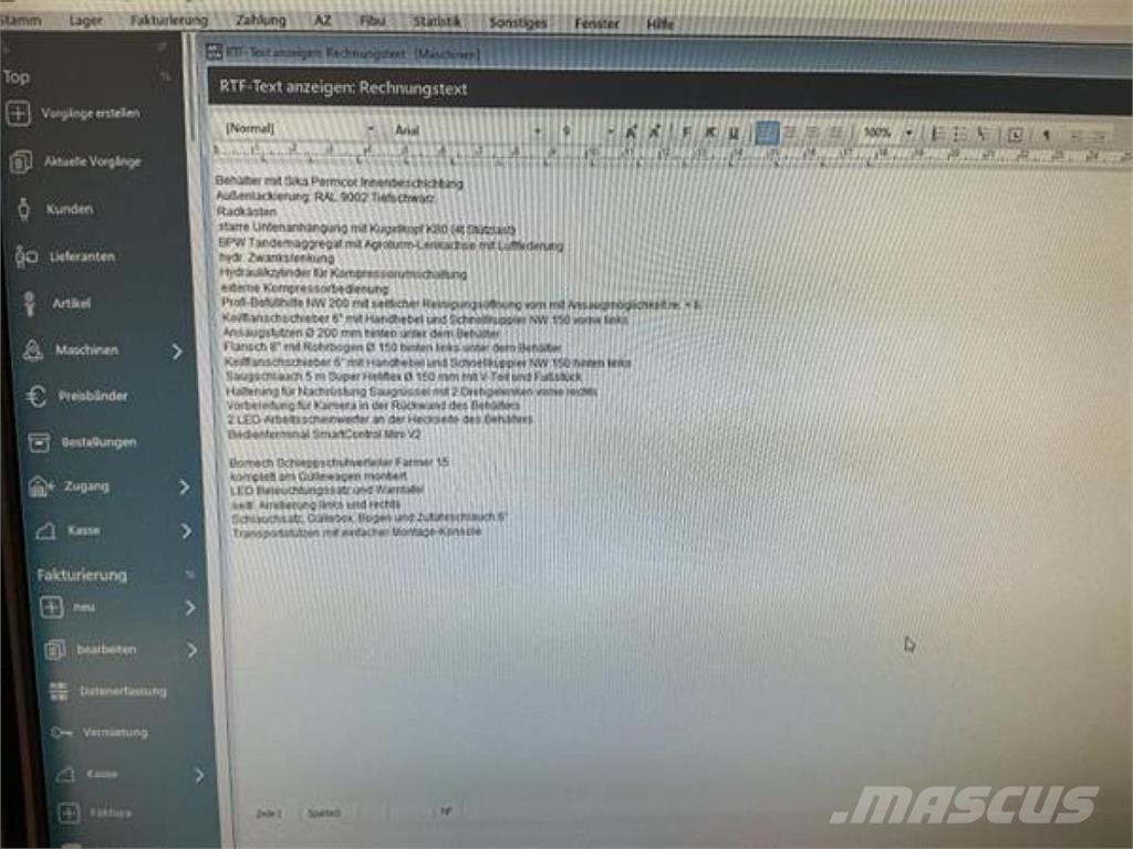 Kotte VT 19.700 Slurry tankers