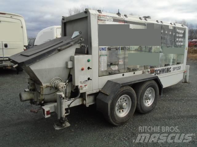 Schwing SP 1250 Concrete pump trucks