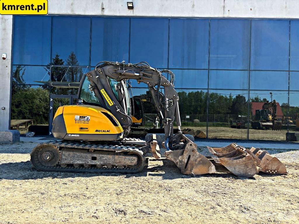 Mecalac 8 MCR Midi excavators  7t - 12t