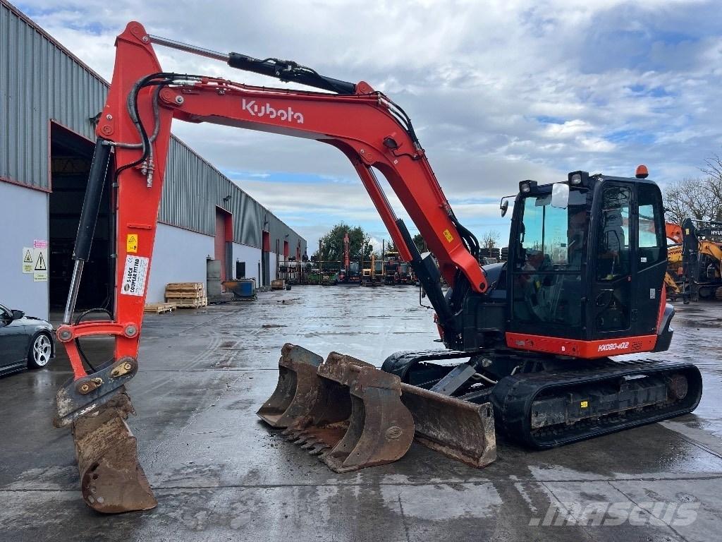 Kubota KX 080-4 Midi excavators  7t - 12t
