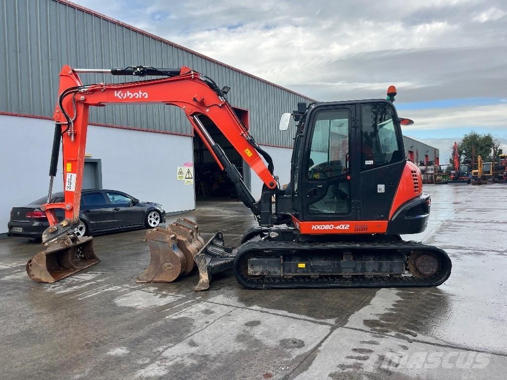 Kubota KX 080-4 Midi excavators  7t - 12t