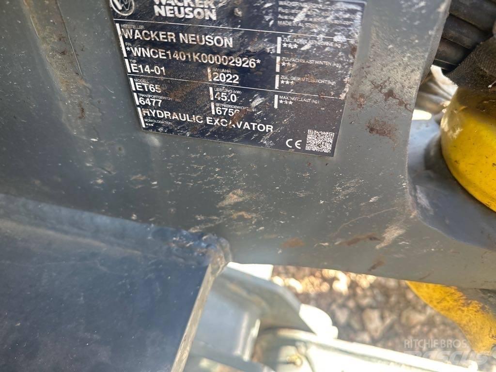 Wacker Neuson ET65 Crawler excavators