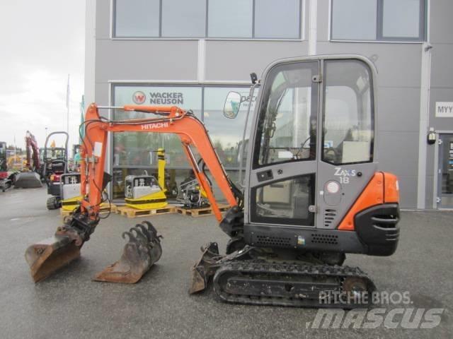 Hitachi ZX 18 Mini excavators < 7t (Mini diggers)