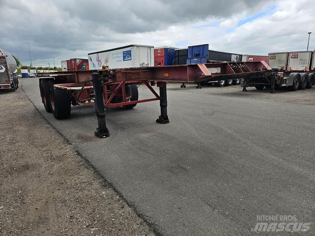 Pacton TXC 230-2 Containerframe semi-trailers
