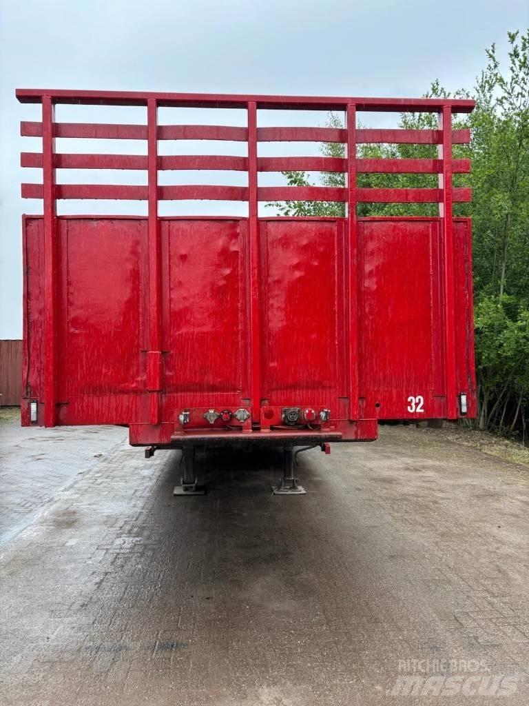 Broshuis 3 AOU 48 Flatbed/Dropside semi-trailers